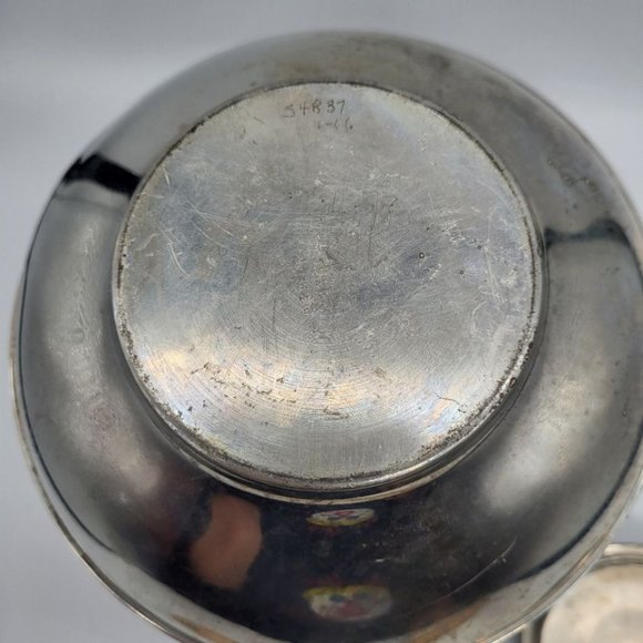 Vintage Metawa Holland Pewter MCM Art Deco Teapot - Picture 7 of 9